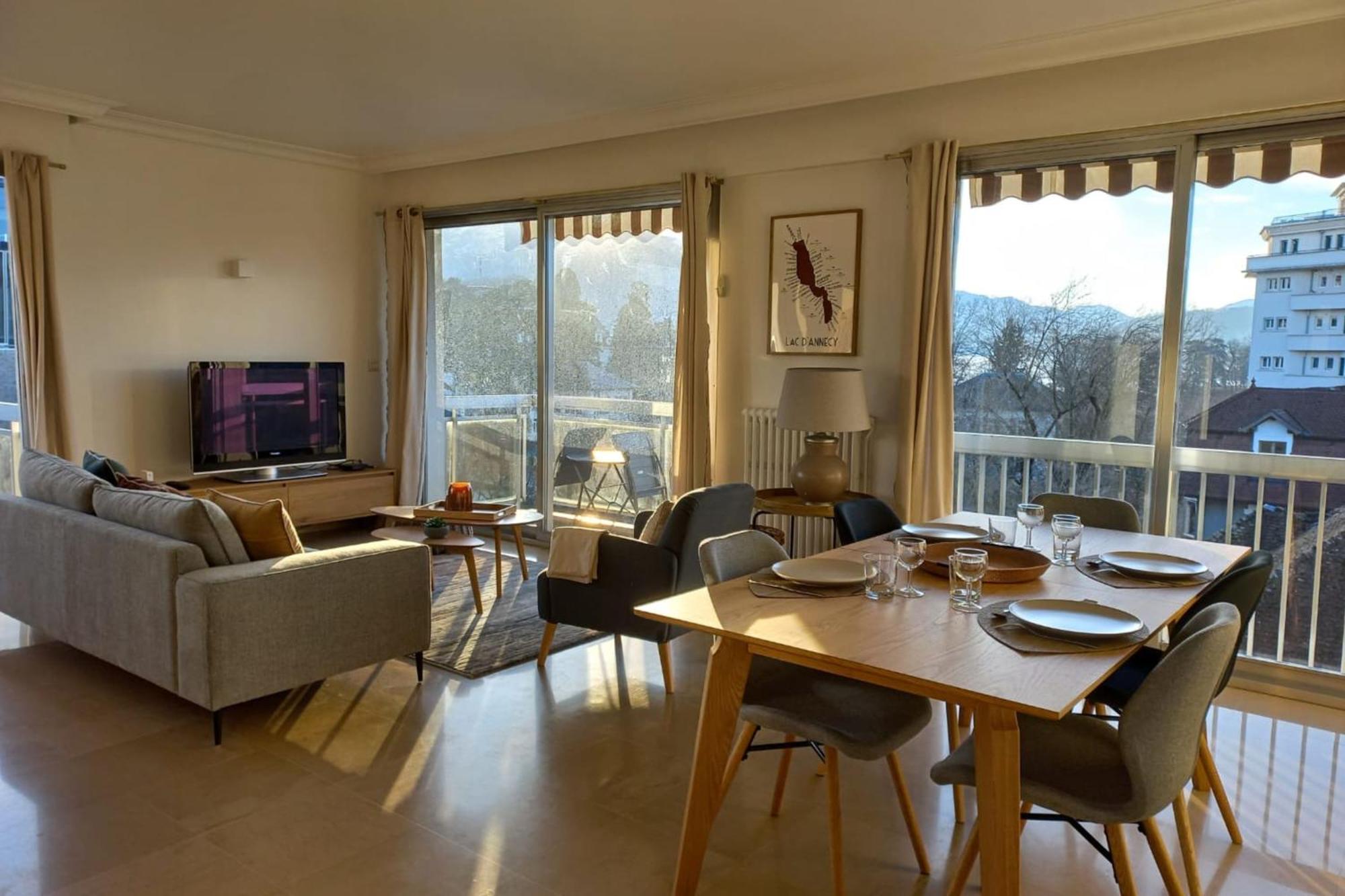 Tournette-Comfortable And Quiet Luxury Apartment Annecy Exterior foto